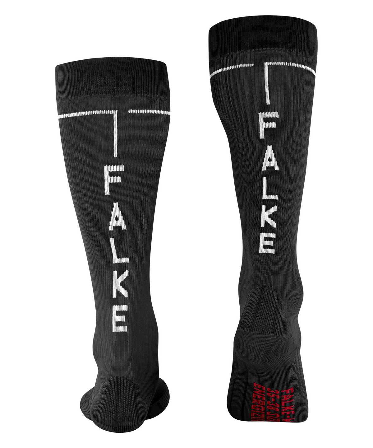 Falke Energizing Knee-high Socks Health Naisten Sports Socks Mustat | 61950YXST