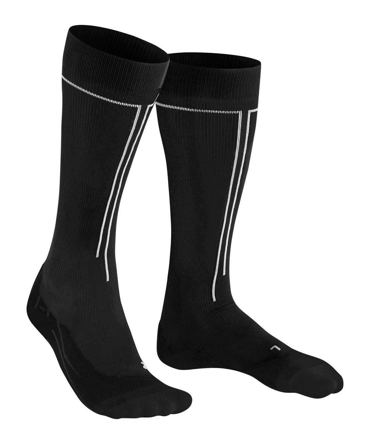 Falke Energizing Knee-high Socks Health Naisten Sports Socks Mustat | 61950YXST