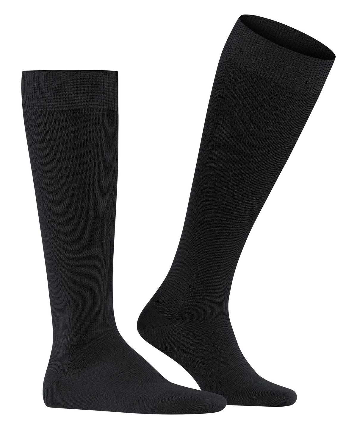 Falke Energizing Wool Knee-high Socks Miesten Sukat Mustat | 71842POMA