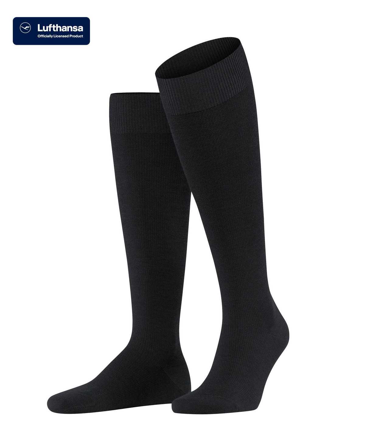 Falke Energizing Wool Knee-high Socks Miesten Sukat Mustat | 71842POMA