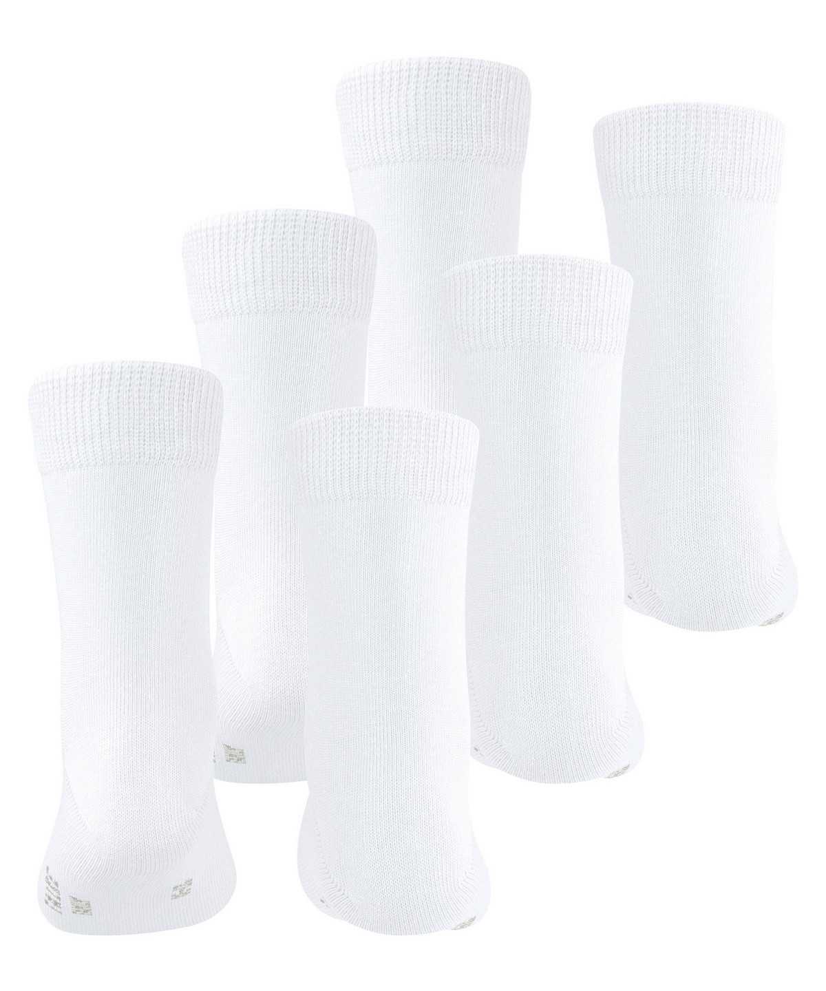 Falke Family 3-Pack Socks Lasten Sukat Valkoinen | 93475YUDG