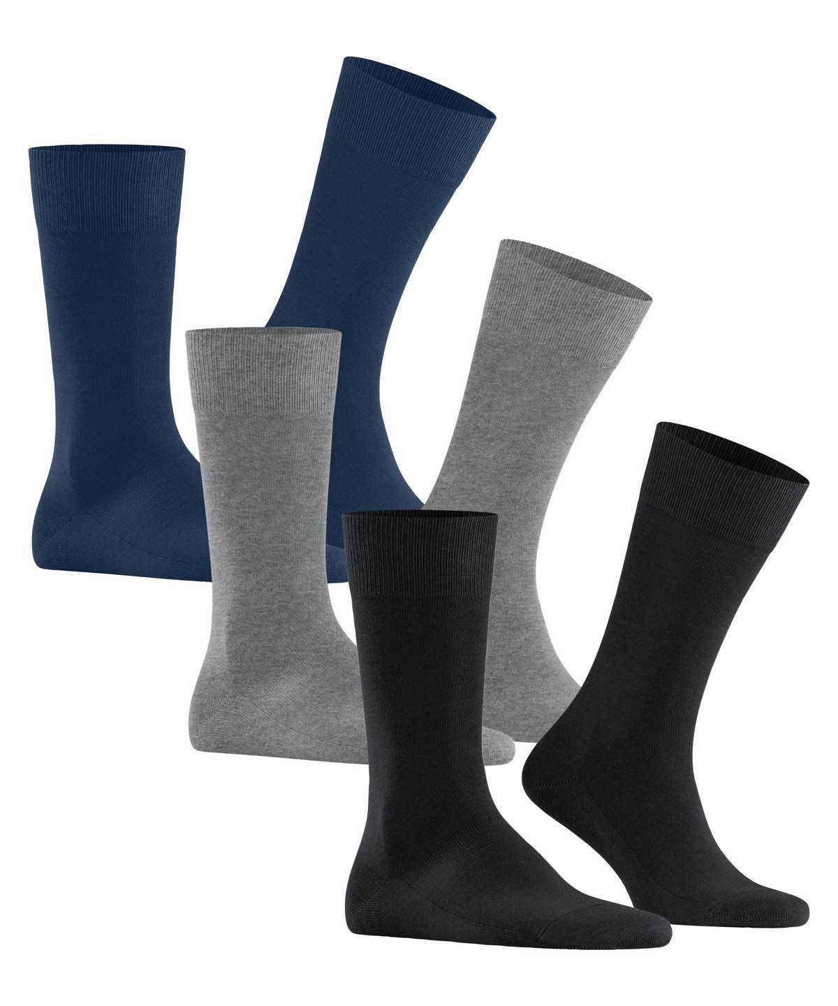 Falke Family 3-Pack Socks Miesten Sukat Multicolored | 12907CVGH