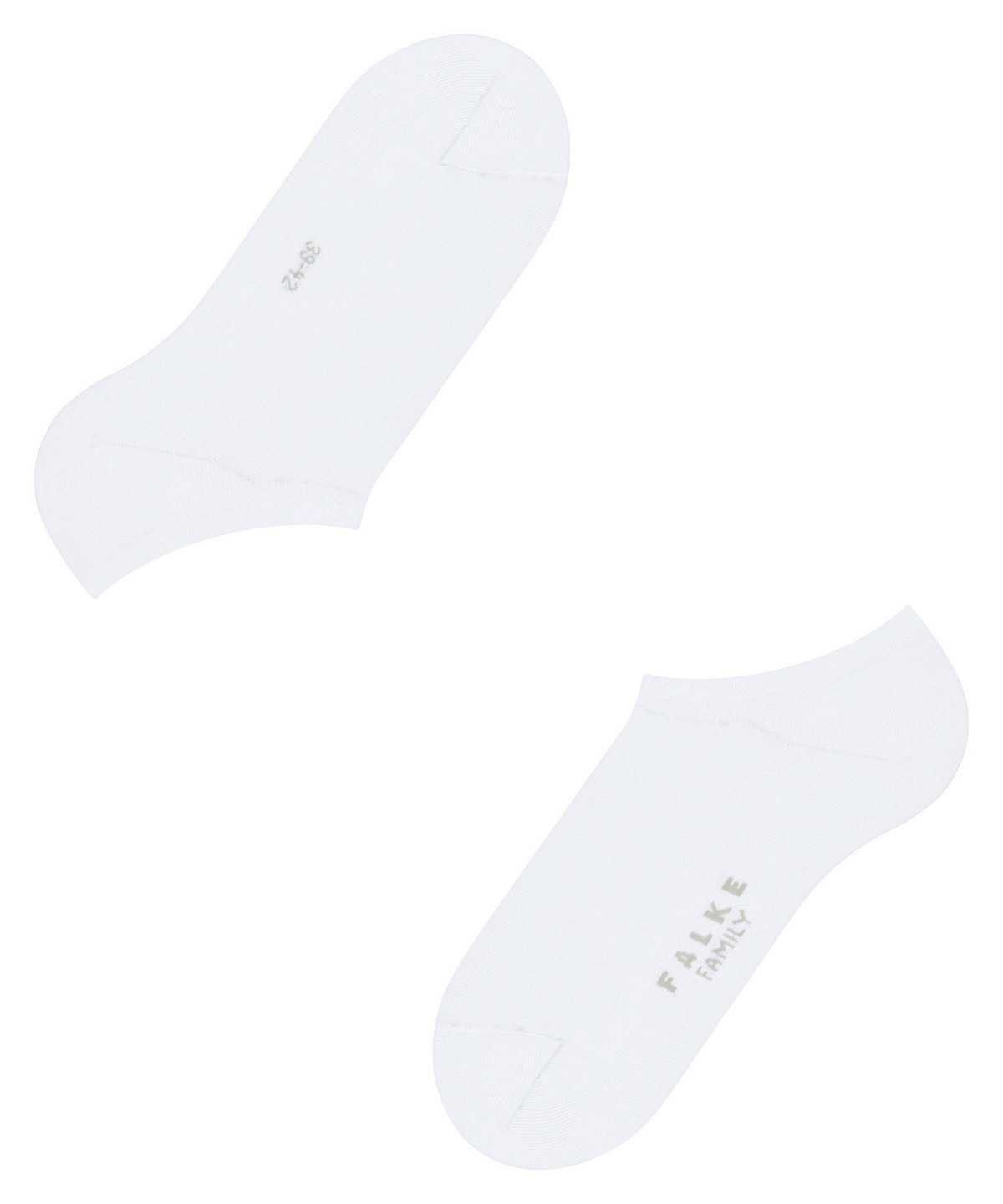 Falke Family Invisibles Miesten No Show Socks Valkoinen | 32789JFMA