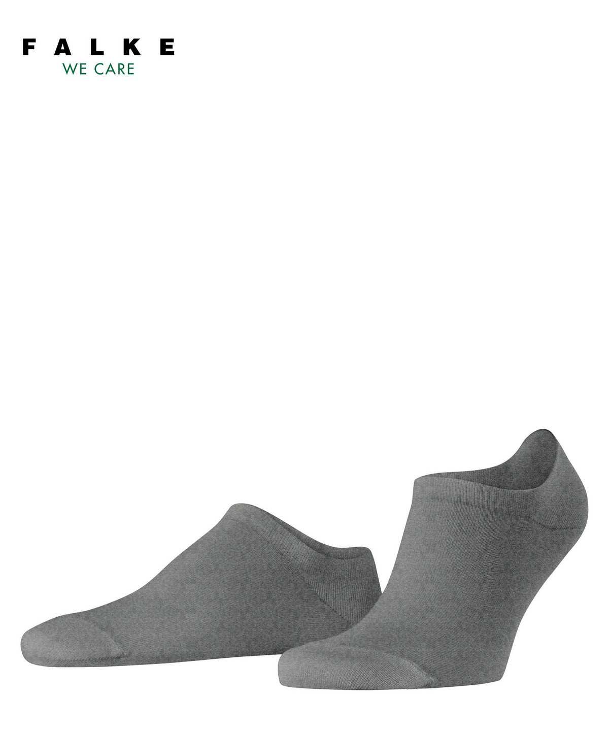 Falke Family Invisibles Miesten No Show Socks Harmaat | 14967FSWK