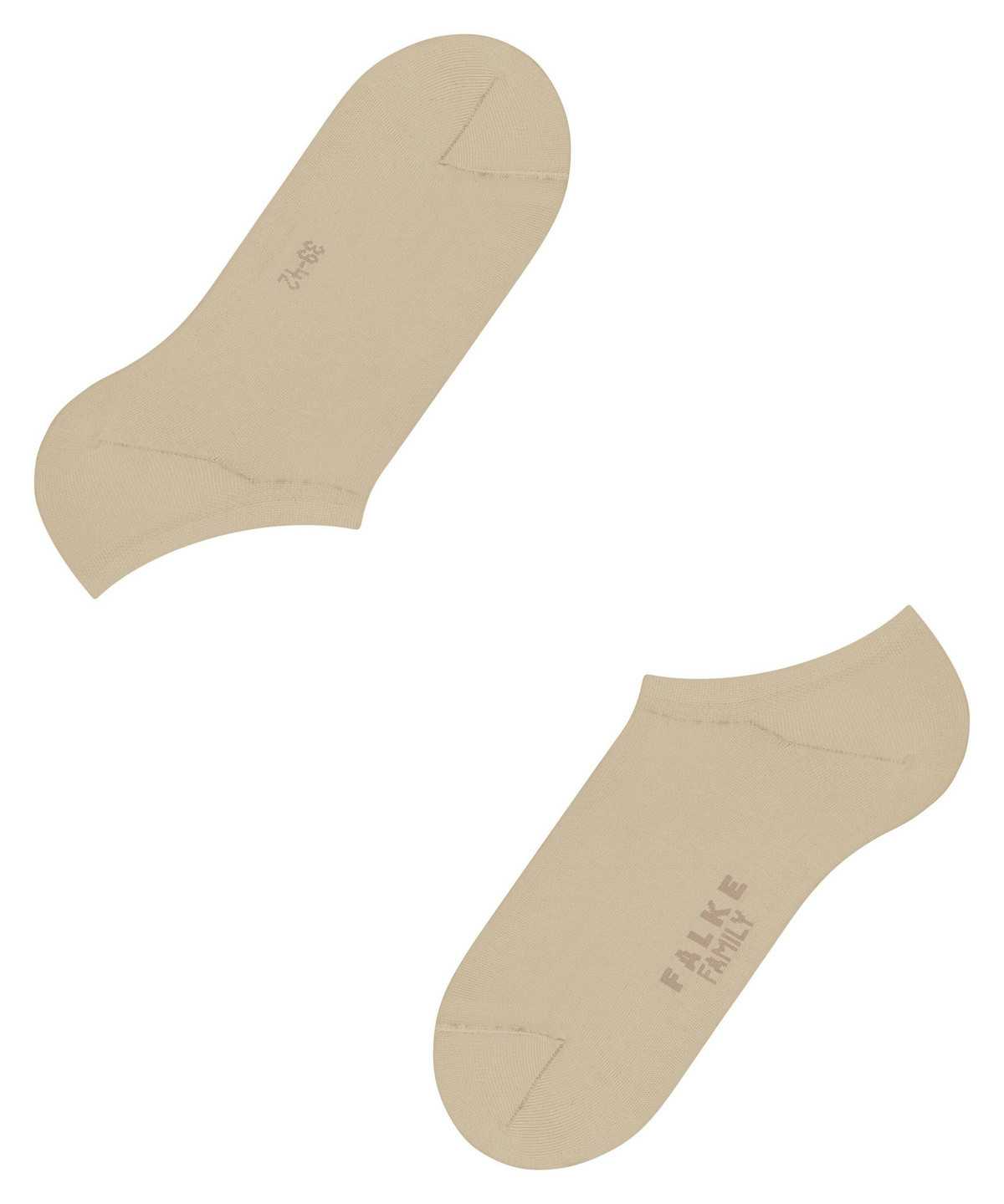 Falke Family Invisibles Miesten No Show Socks Beige | 42139PFMA