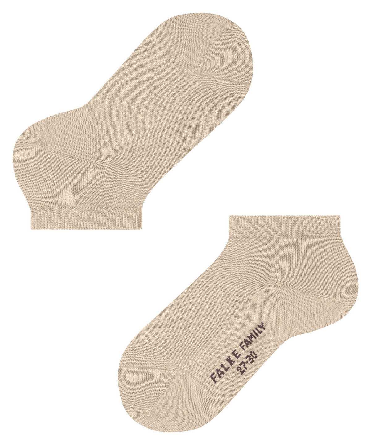 Falke Family Sneaker socks Lasten Sukat Beige | 47860CVZH