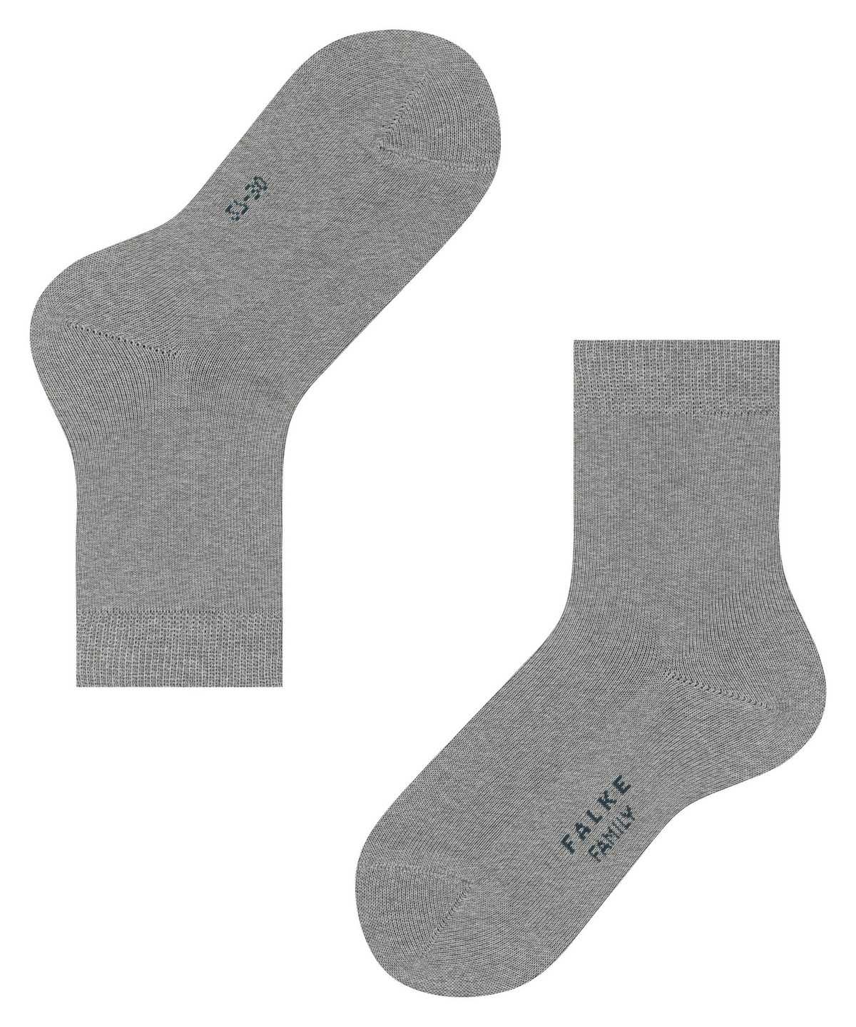 Falke Family Socks Lasten Sukat Harmaat | 26149MVXS