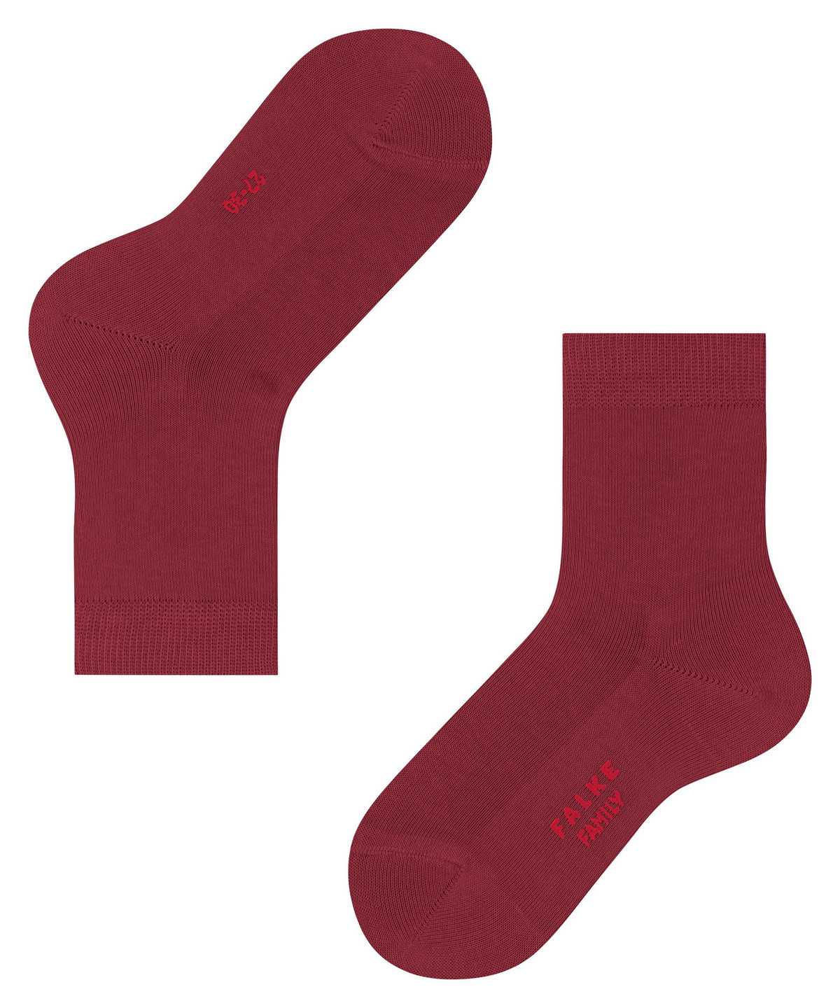 Falke Family Socks Lasten Sukat Punainen | 20935ILHJ