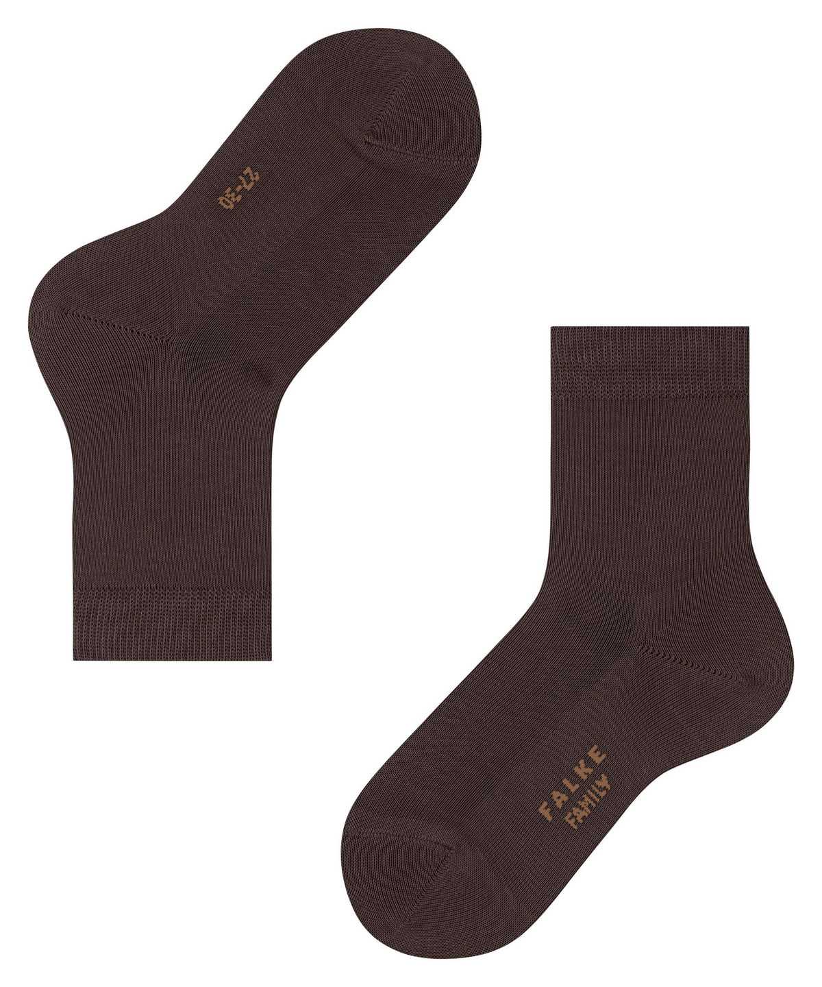 Falke Family Socks Lasten Sukat Ruskea | 67109ZRNP