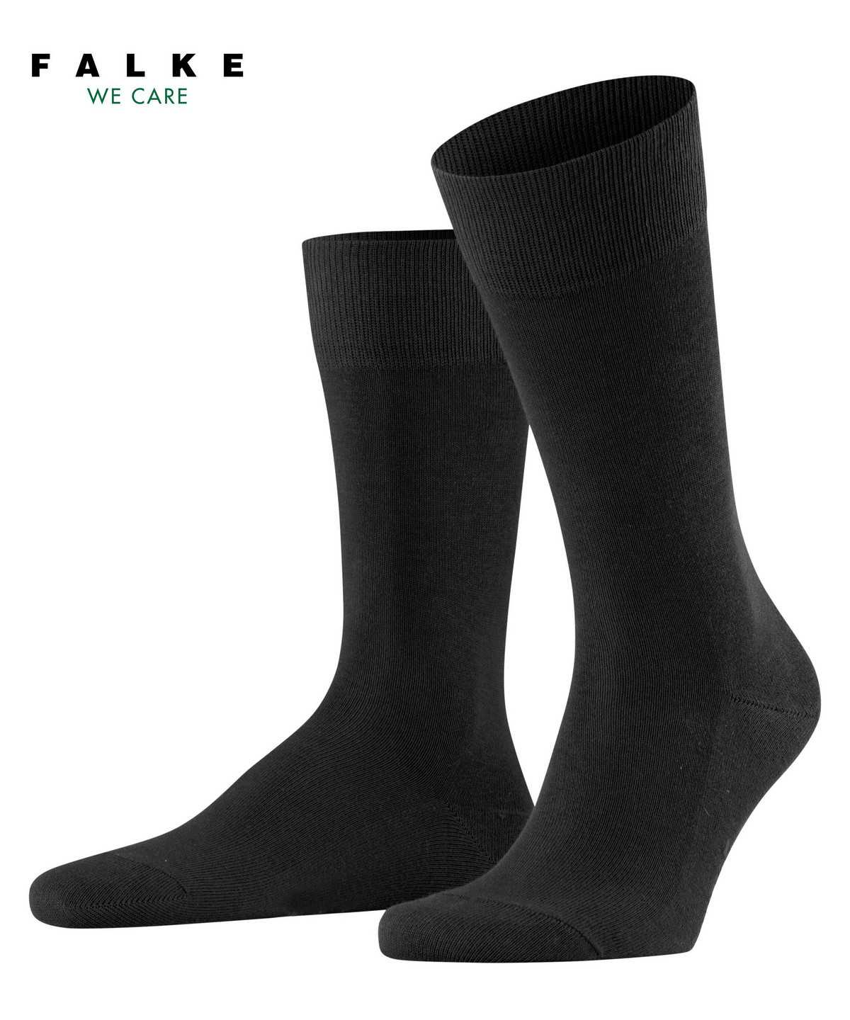 Falke Family Socks Miesten Sukat Mustat | 49037CKEB