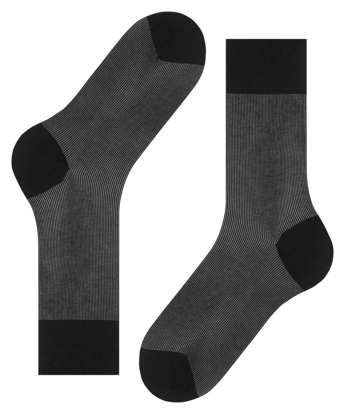 Falke Fine Shadow Socks Miesten Sukat Mustat | 16493WUEM