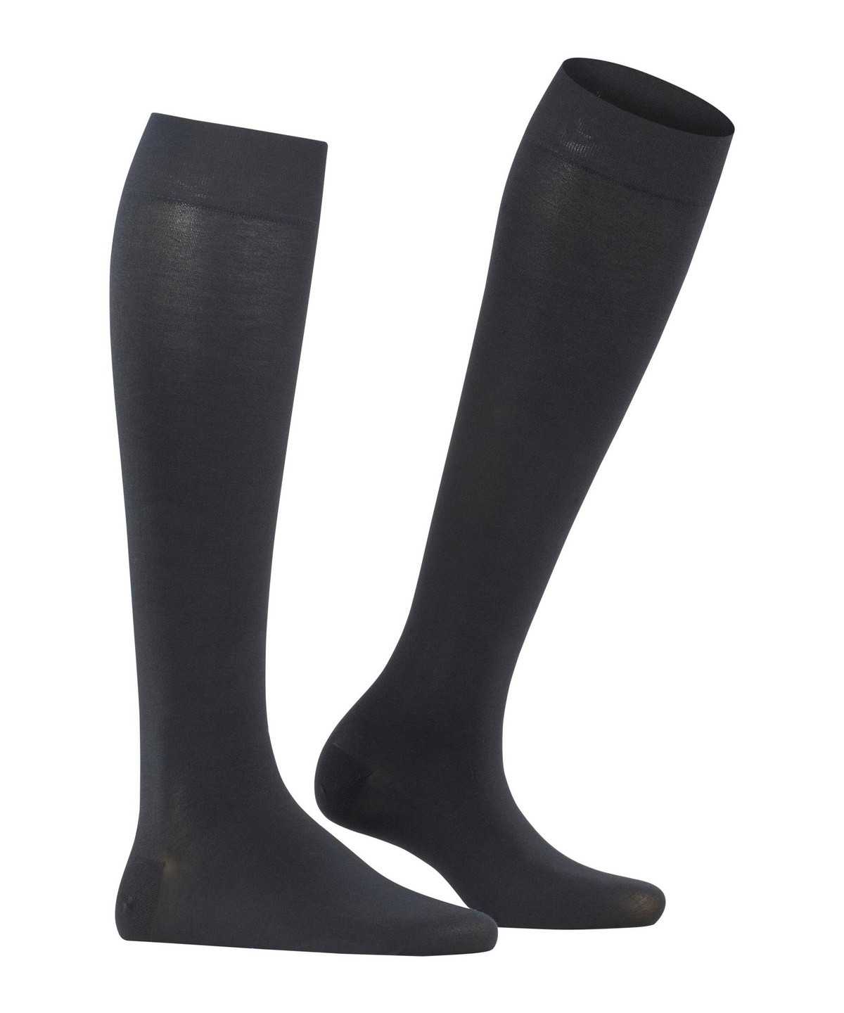 Falke Fine Softness 50 DEN Knee-high Socks Naisten Sukat Mustat | 69732FQUV