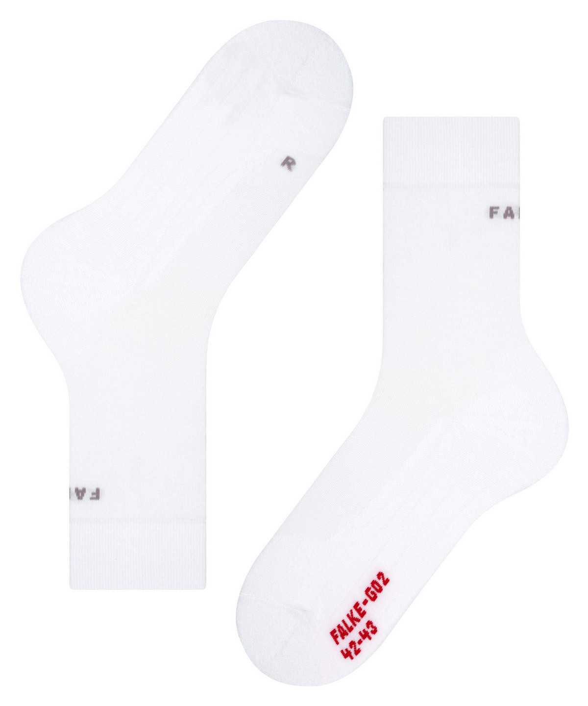 Falke GO2 Golf Socks Miesten Sukat Valkoinen | 96825UJAM