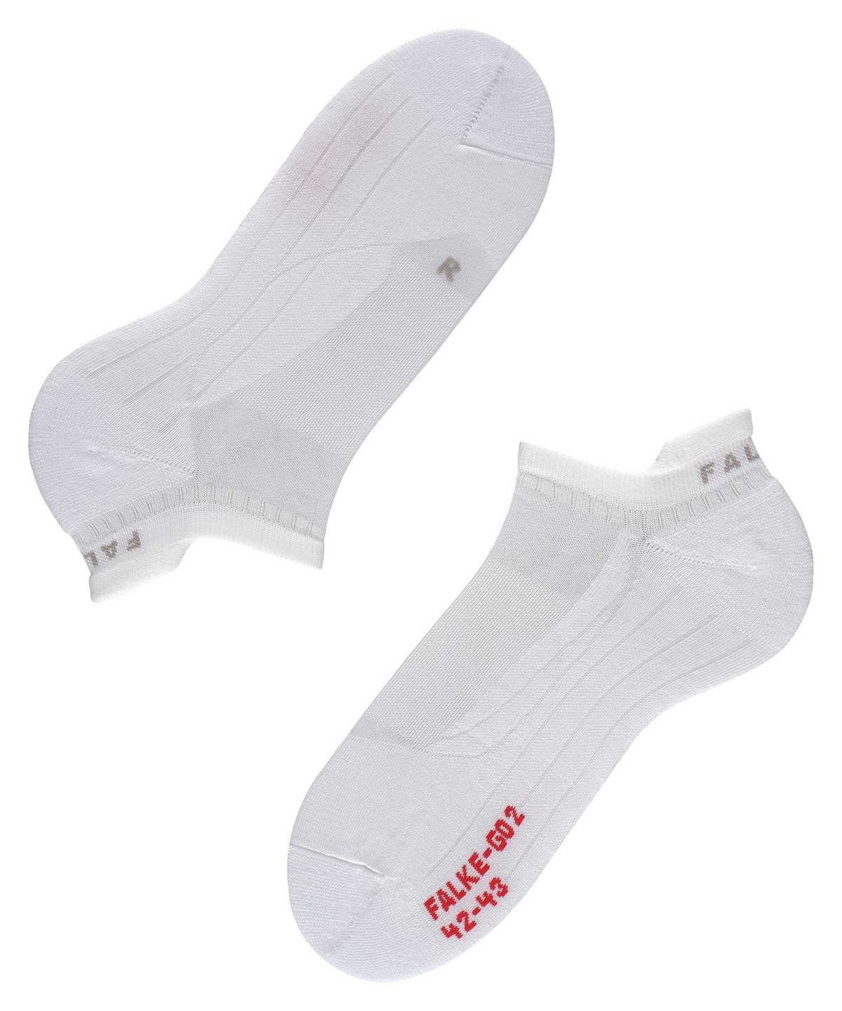 Falke GO2 Invisible Golf Invisibles Miesten No Show Socks Valkoinen | 14820EBTD