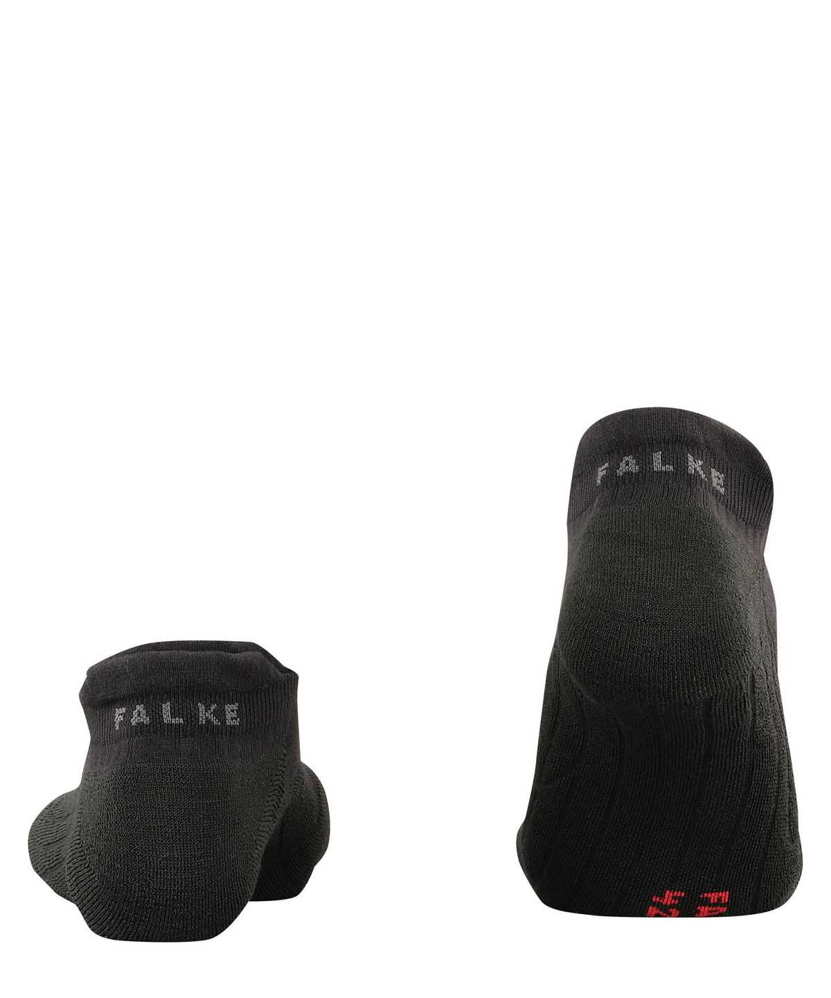 Falke GO2 Invisible Golf Invisibles Miesten No Show Socks Mustat | 52361TNDL