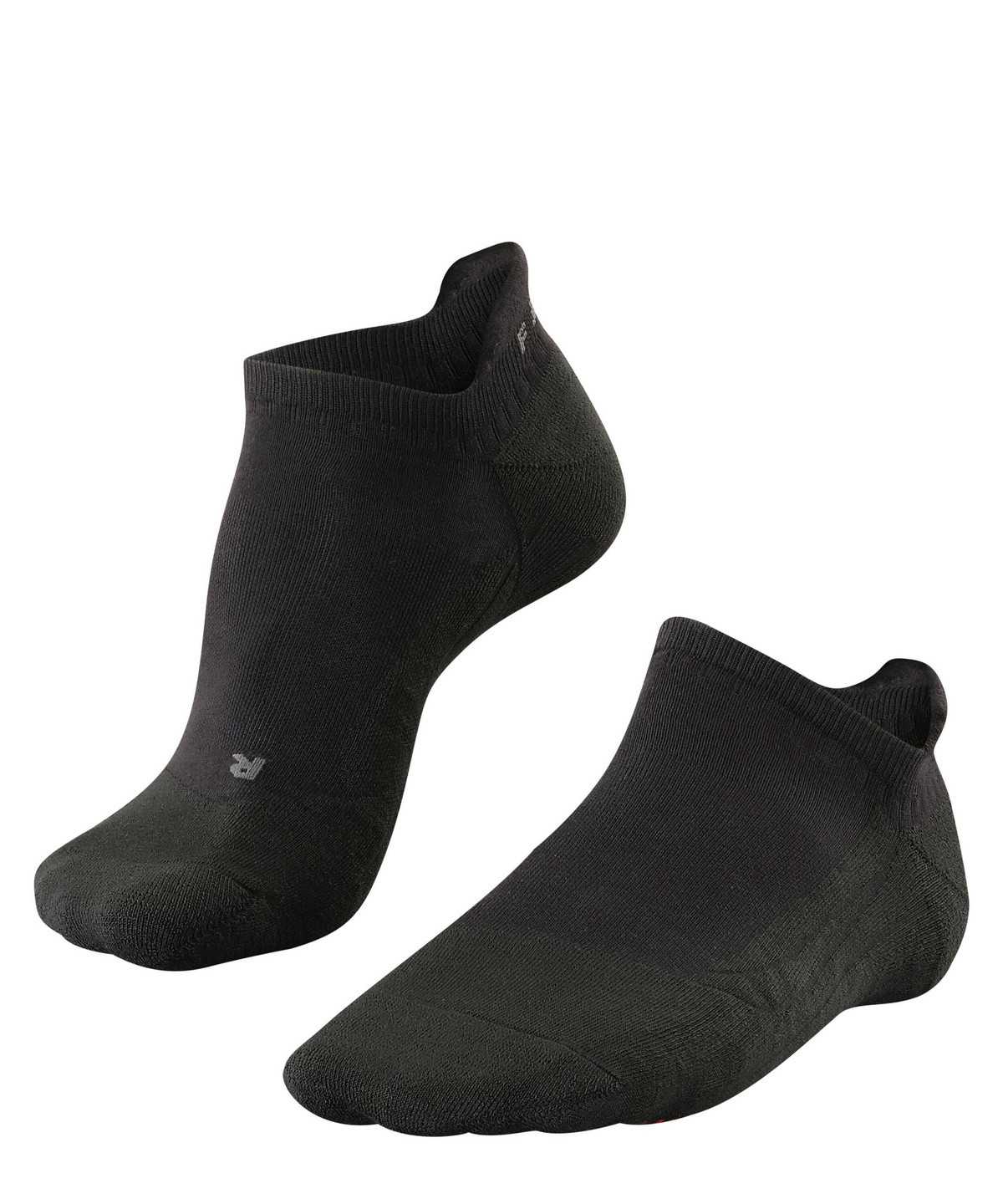 Falke GO2 Invisible Golf Invisibles Miesten No Show Socks Mustat | 52361TNDL