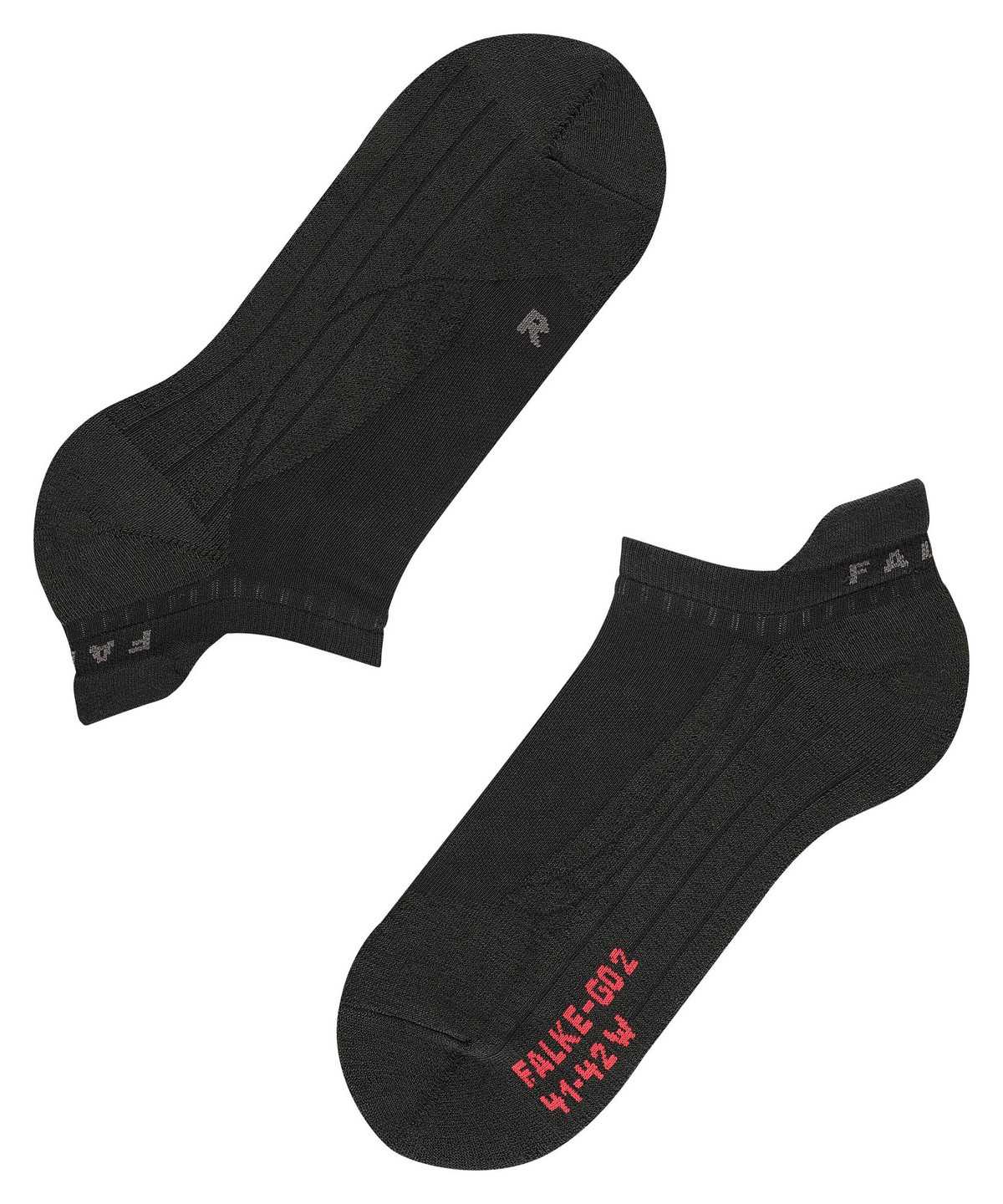 Falke GO2 Invisible Golf Invisibles Naisten Sports Socks Mustat | 20834GZDQ