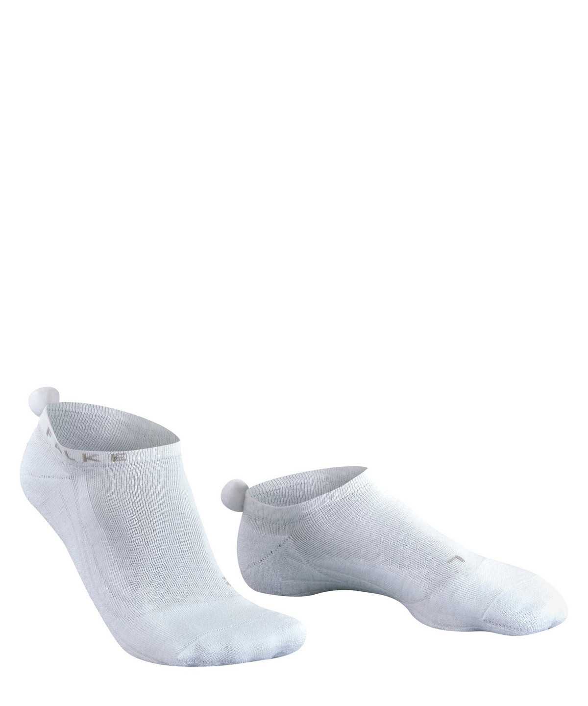 Falke GO2 Pompom Golf Invisibles Naisten Sports Socks Valkoinen | 64593DJNG