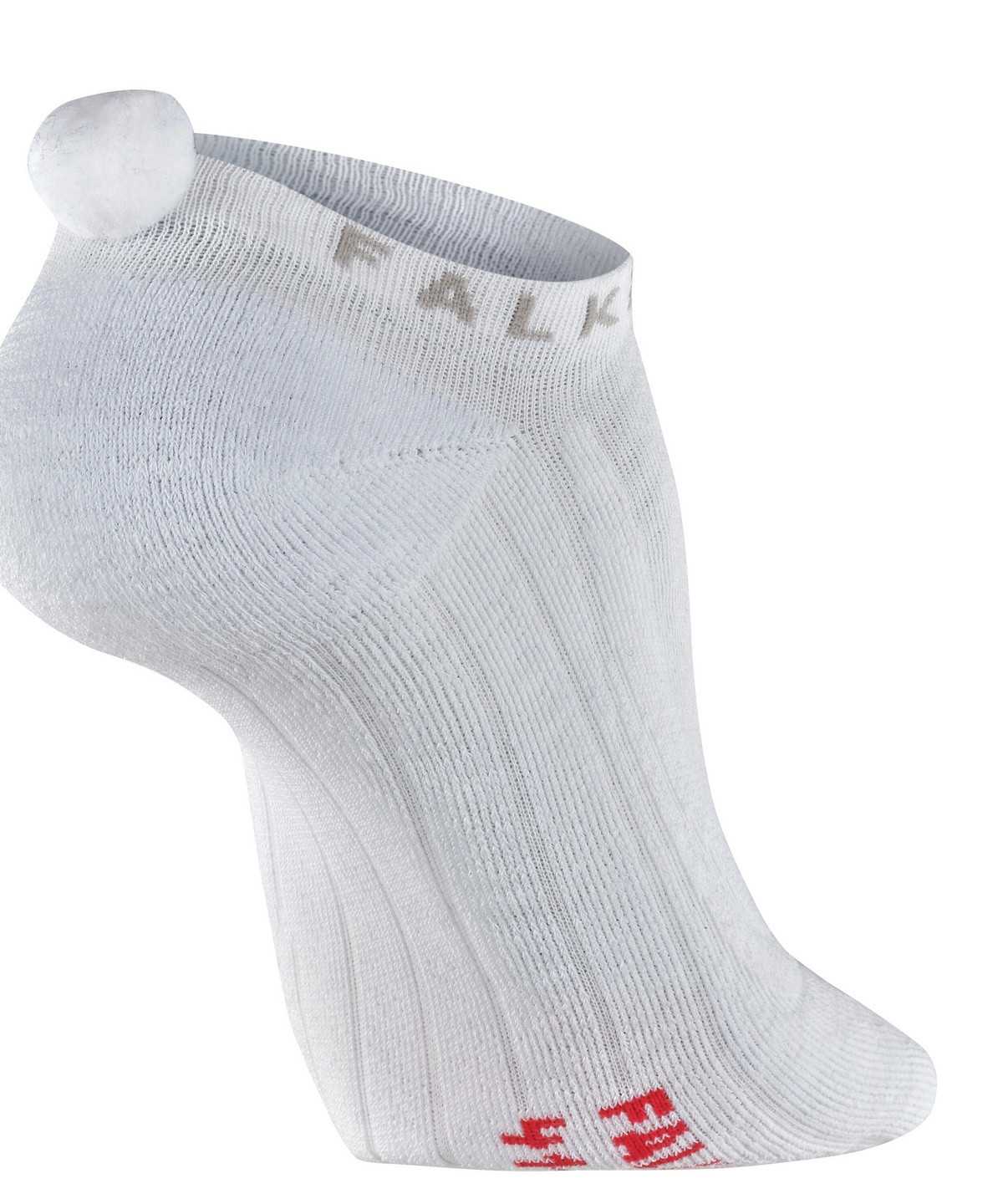 Falke GO2 Pompom Golf Invisibles Naisten Sports Socks Valkoinen | 64593DJNG