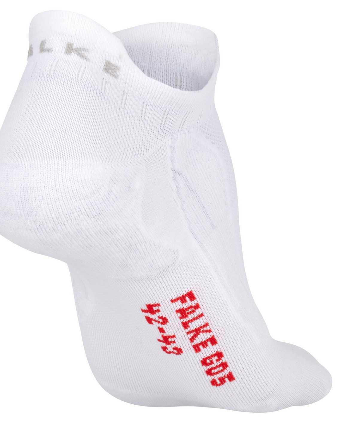 Falke GO5 Invisible Golf Invisibles Miesten No Show Socks Valkoinen | 20769HGUD