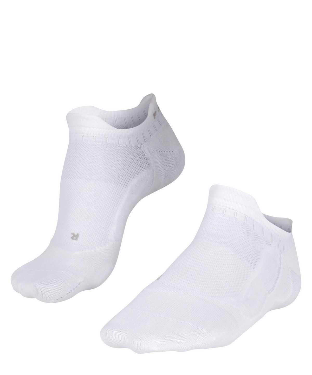 Falke GO5 Invisible Golf Invisibles Miesten No Show Socks Valkoinen | 20769HGUD