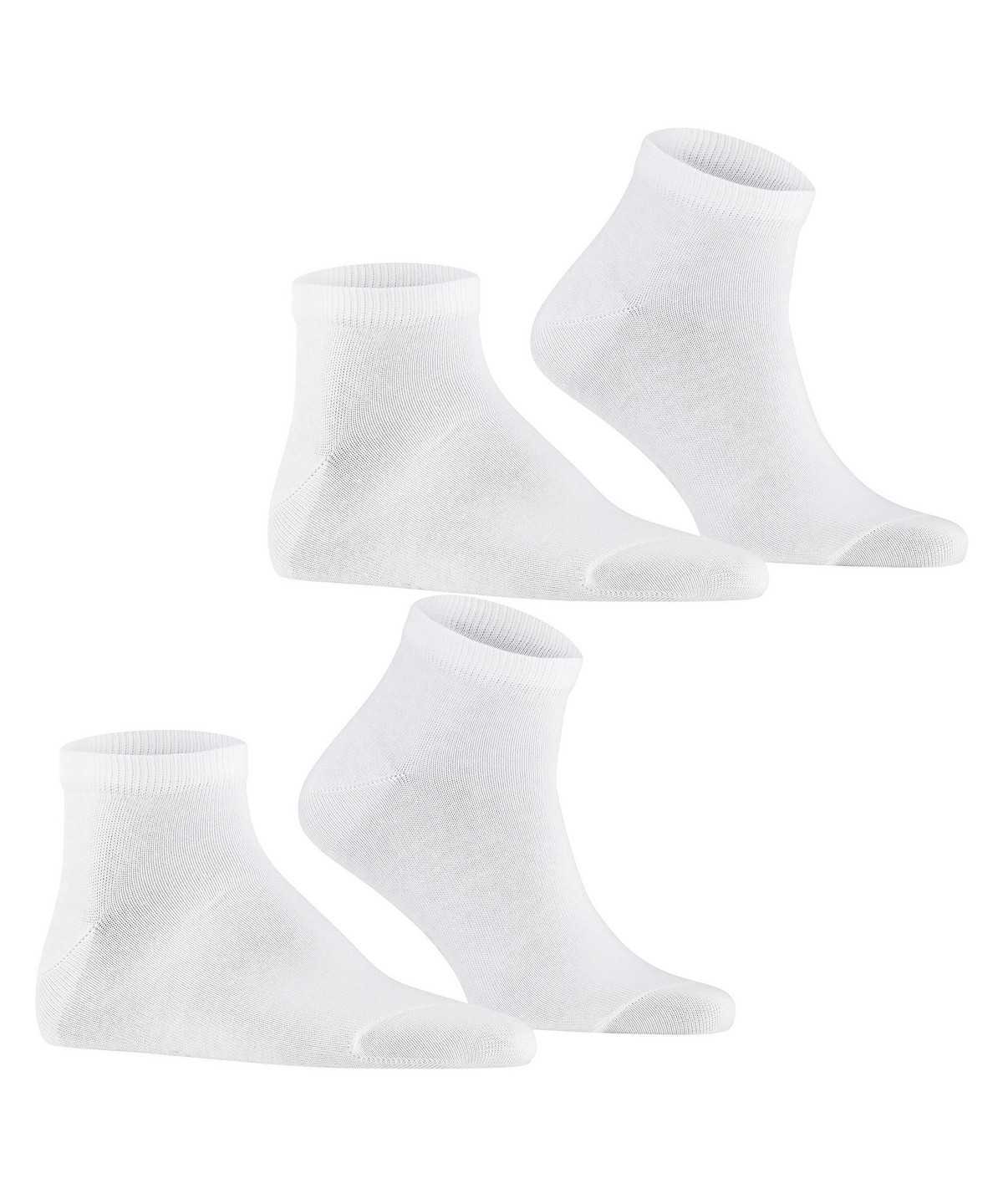 Falke Happy 2-Pack Sneaker socks Miesten Sukat Valkoinen | 43157TLSE