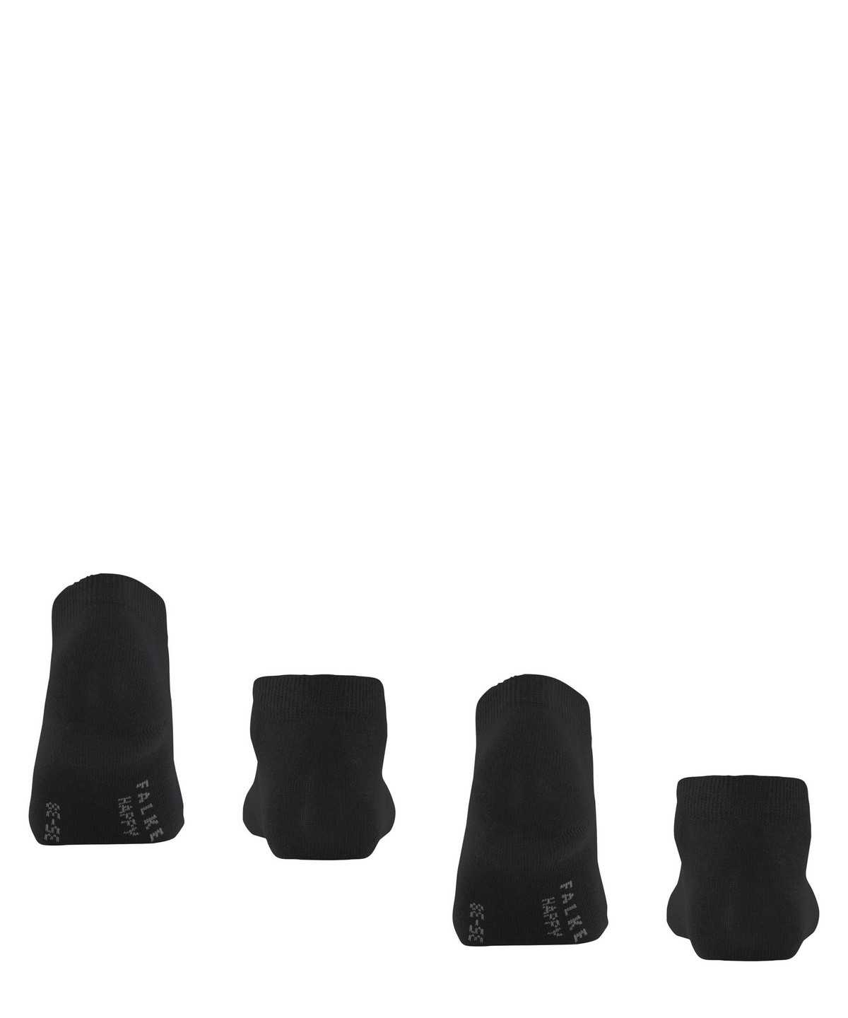 Falke Happy 2-Pack Sneaker socks Naisten Sukat Mustat | 20836WKUV