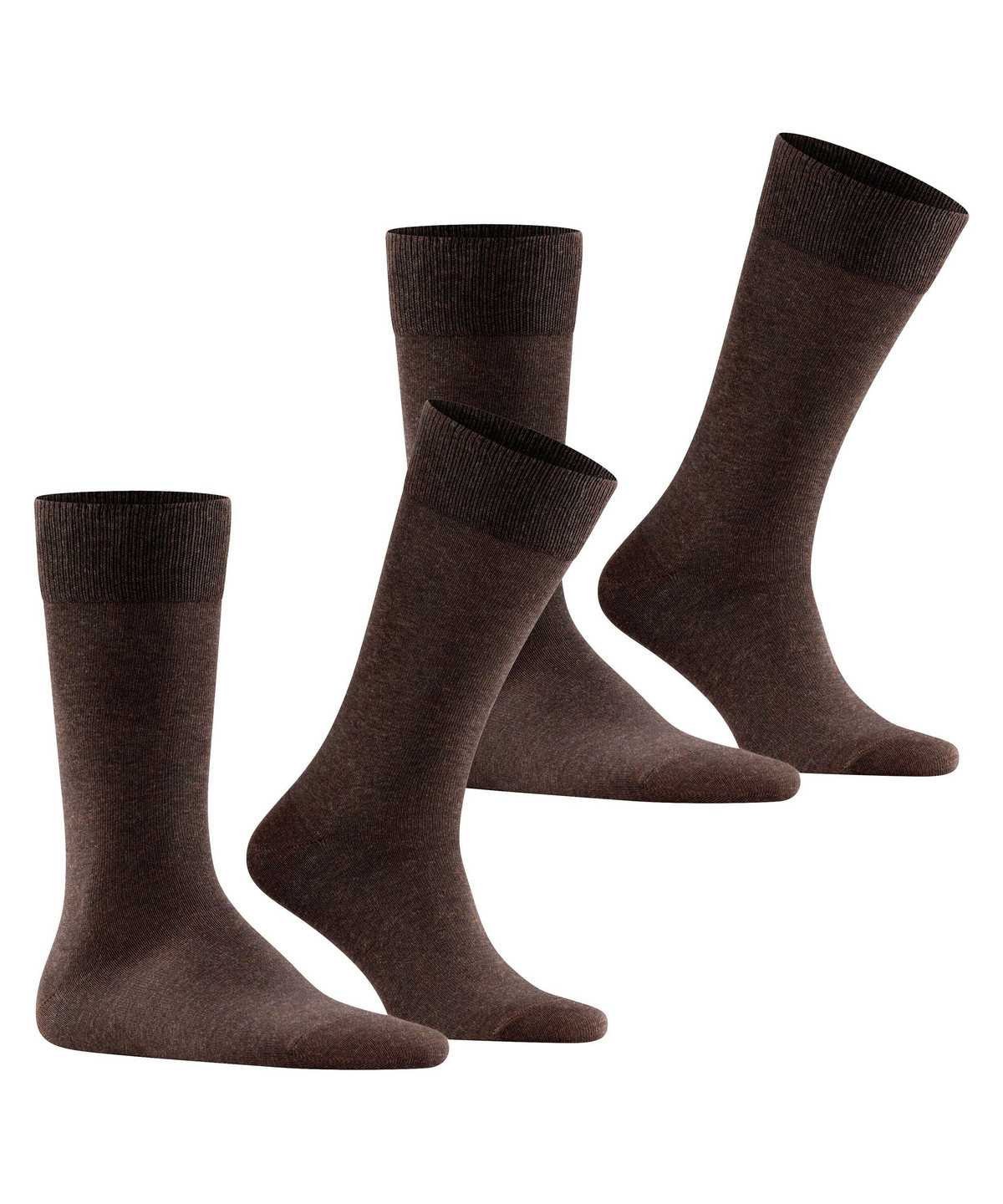 Falke Happy 2-Pack Socks Miesten Sukat Ruskea | 51248LHVW