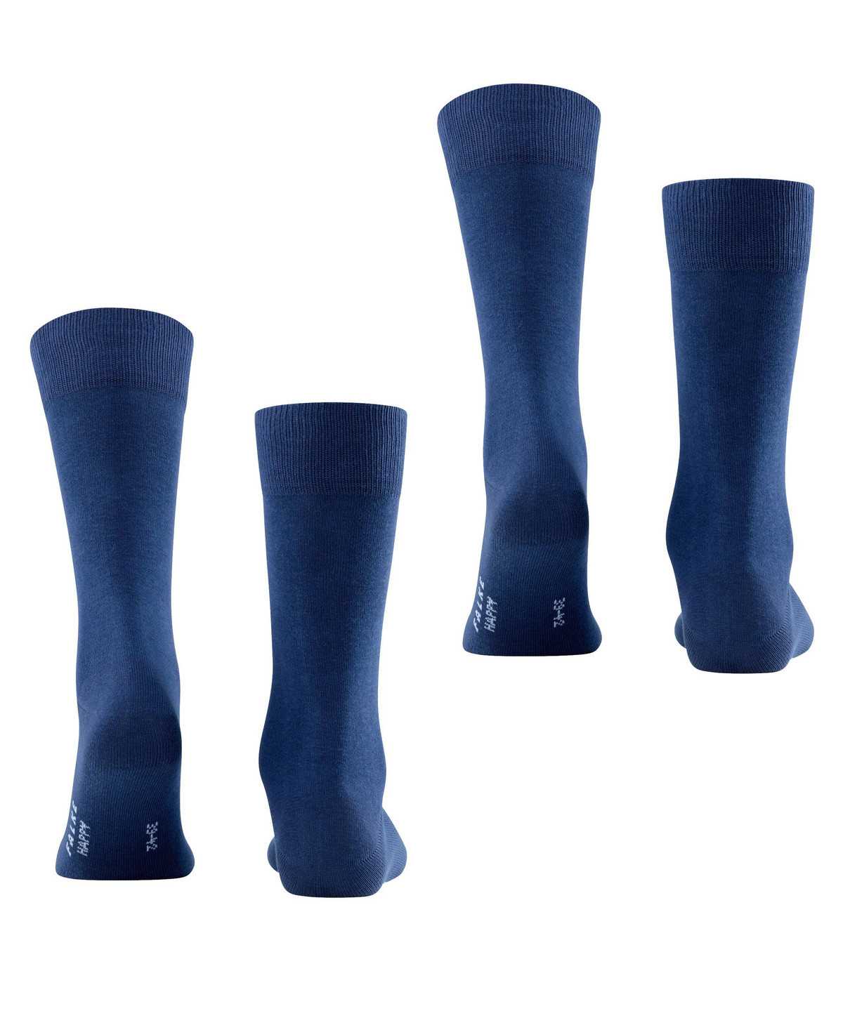 Falke Happy 2-Pack Socks Miesten Sukat Sininen | 05836WMVI