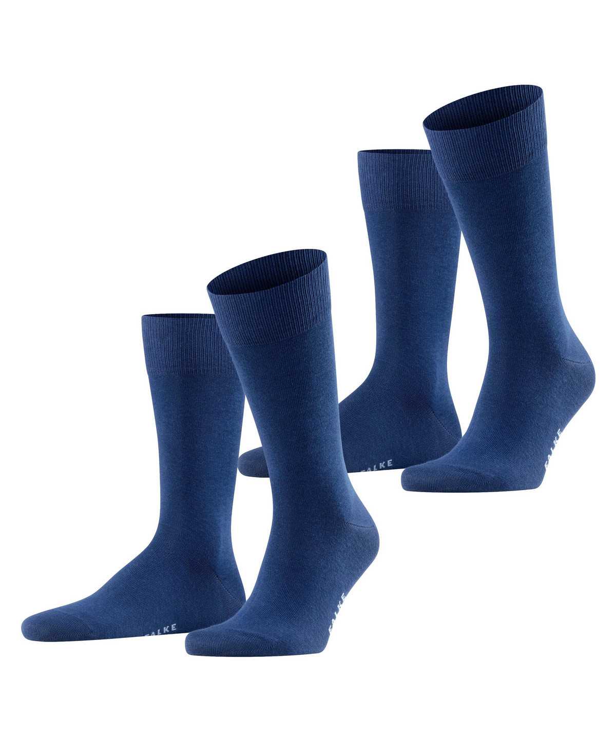 Falke Happy 2-Pack Socks Miesten Sukat Sininen | 05836WMVI