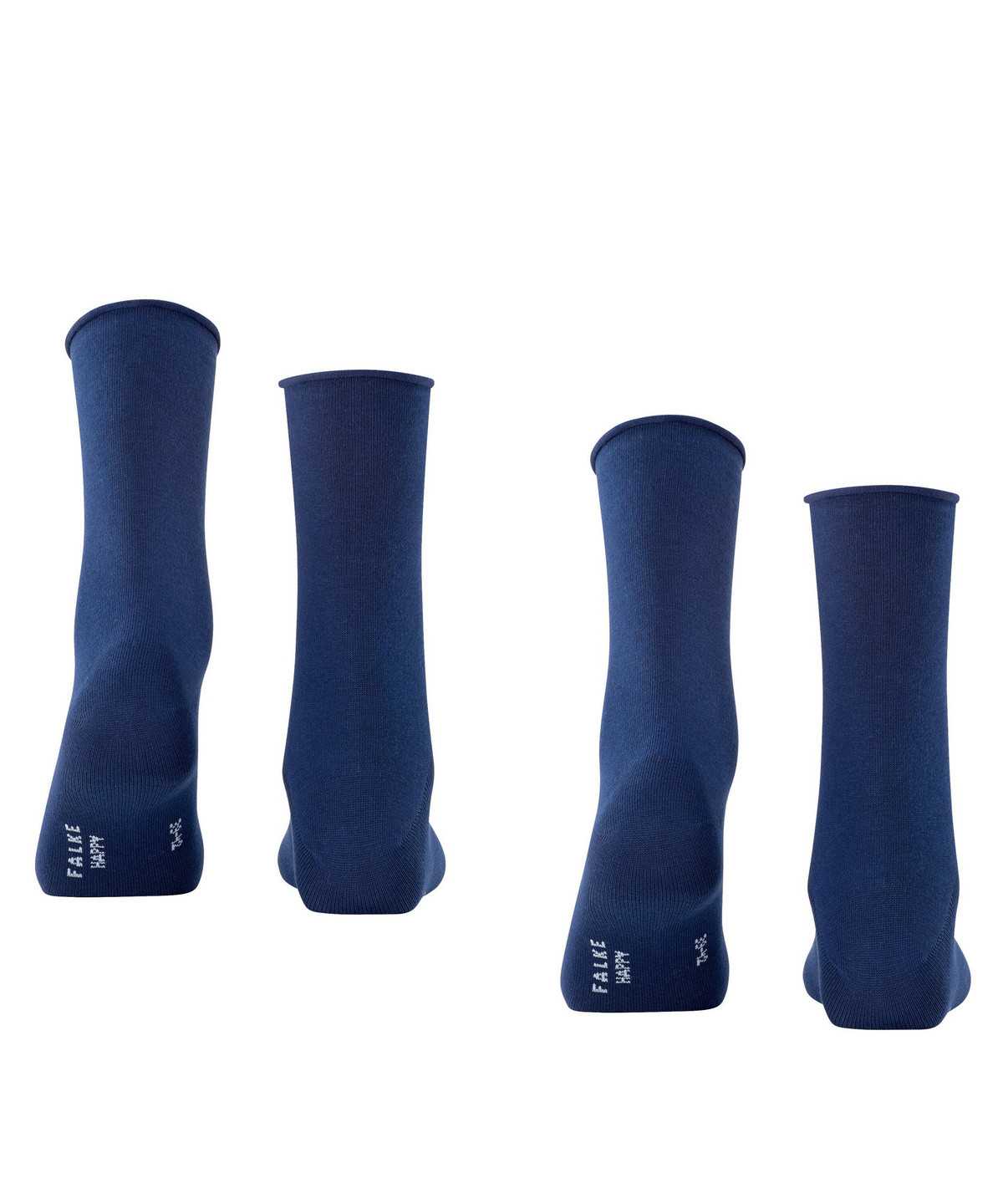 Falke Happy 2-Pack Socks Naisten Sukat Sininen | 80356NDRY