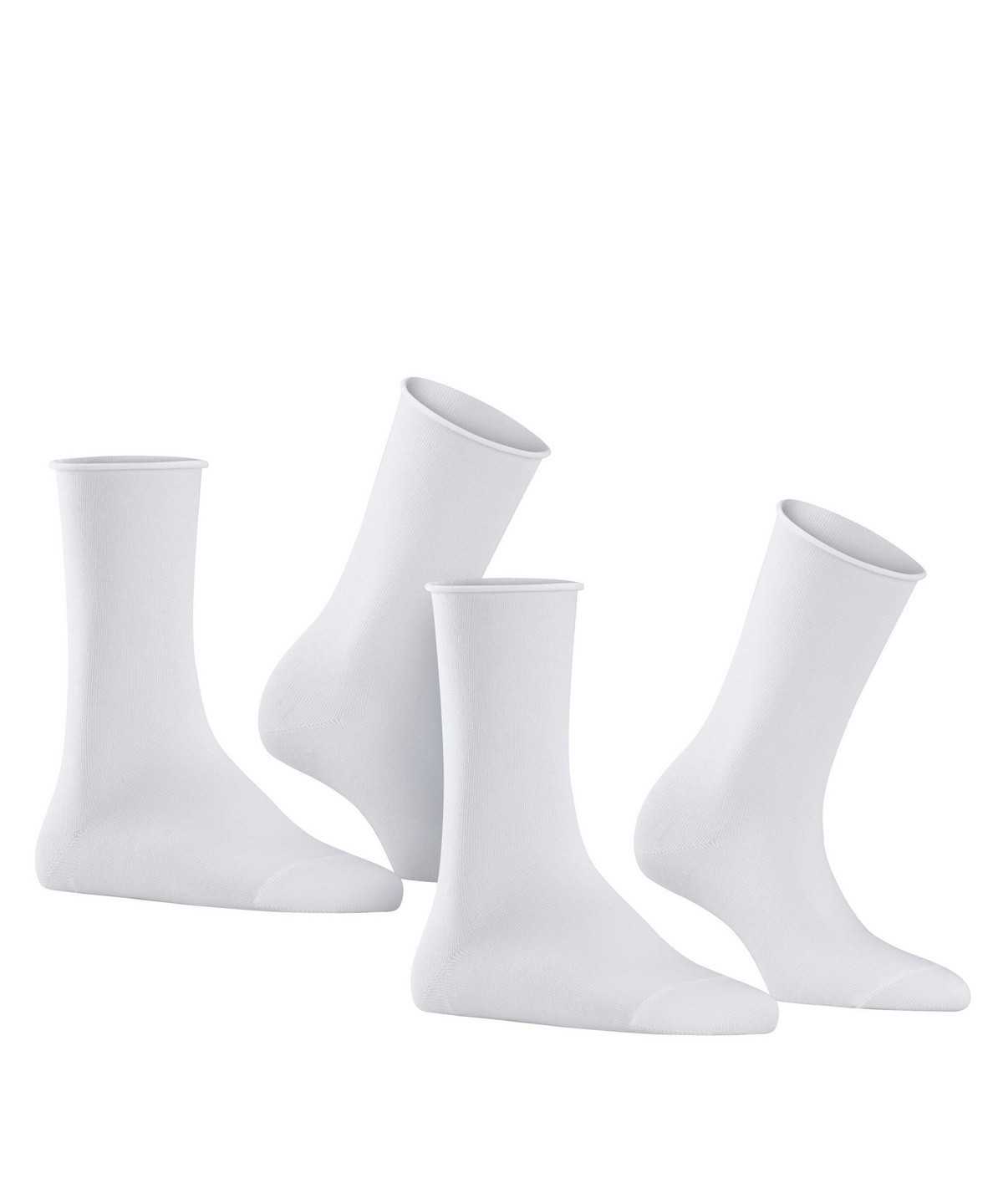 Falke Happy 2-Pack Socks Naisten Sukat Valkoinen | 10739PJMB