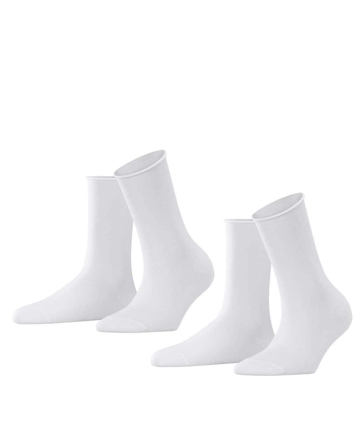 Falke Happy 2-Pack Socks Naisten Sukat Valkoinen | 10739PJMB