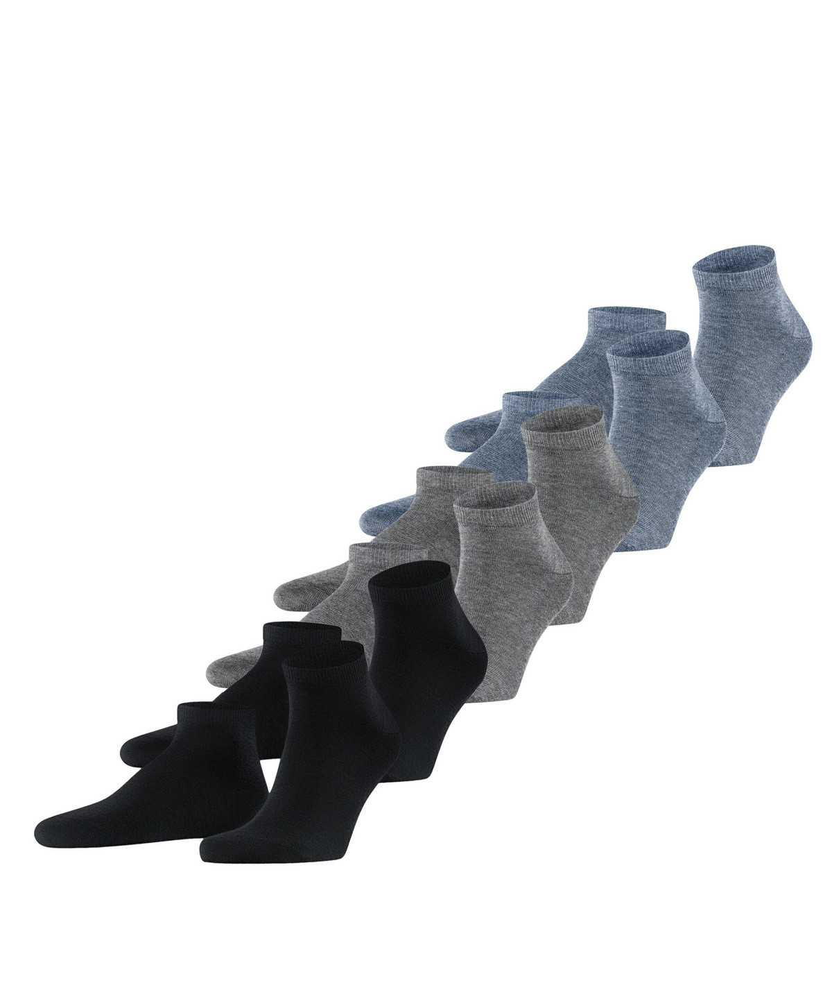 Falke Happy 6-Pack Sneaker socks Miesten Sukat Multicolored | 24830NBZJ