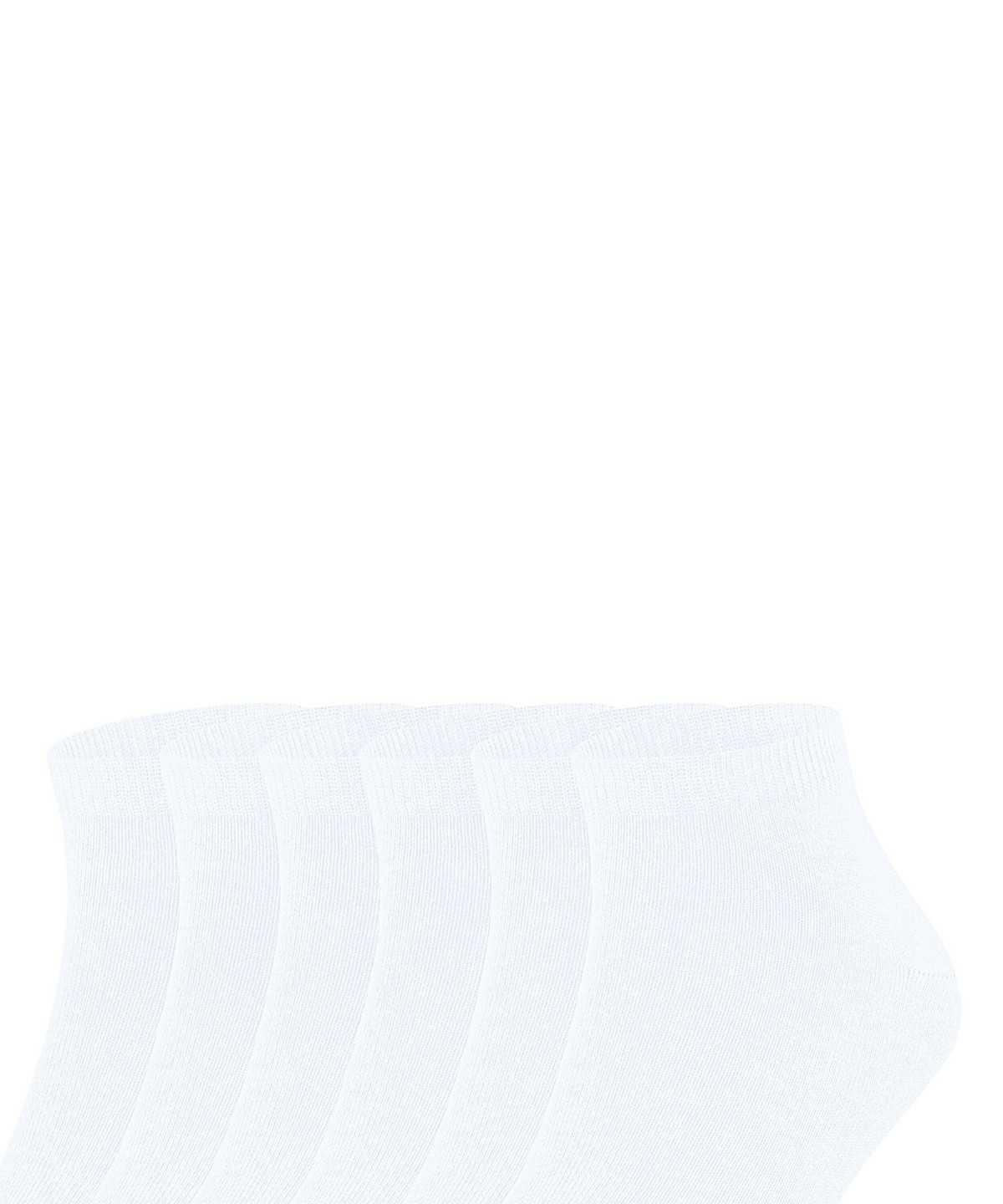 Falke Happy 6-Pack Sneaker socks Miesten Sukat Valkoinen | 21875PZJE