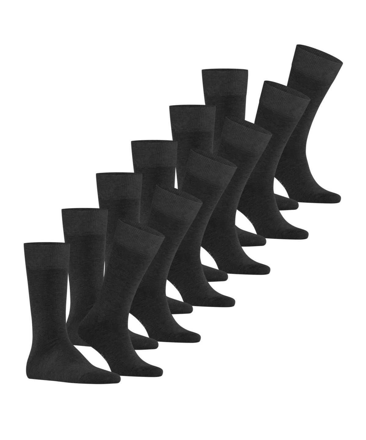 Falke Happy 6-Pack Socks Miesten Sukat Harmaat | 29160WRMA