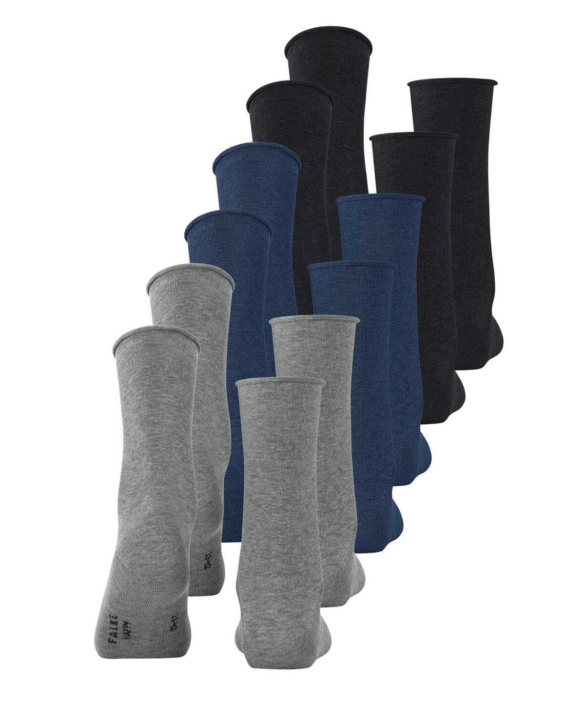 Falke Happy 6-Pack Socks Naisten Sukat Multicolored | 90682LZWJ