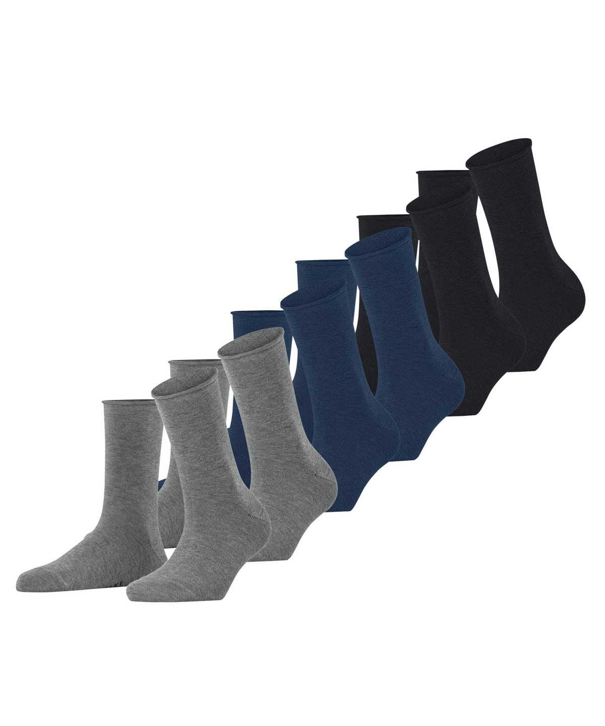 Falke Happy 6-Pack Socks Naisten Sukat Multicolored | 90682LZWJ