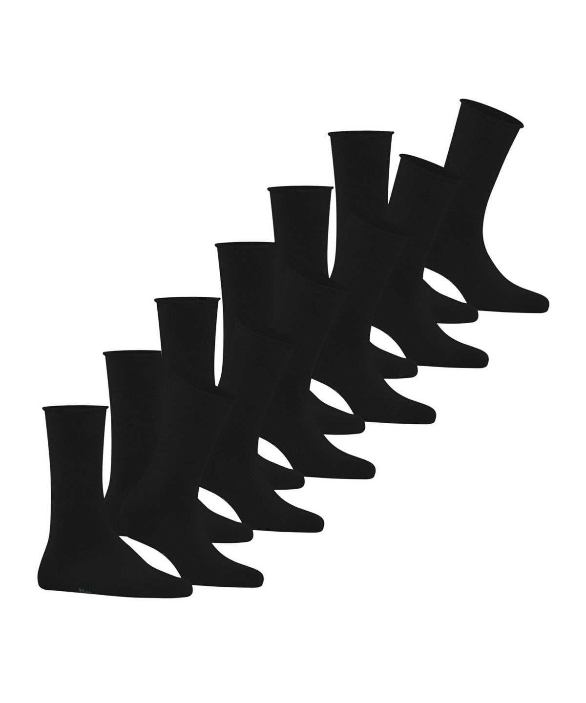 Falke Happy 6-Pack Socks Naisten Sukat Mustat | 21937FUNX