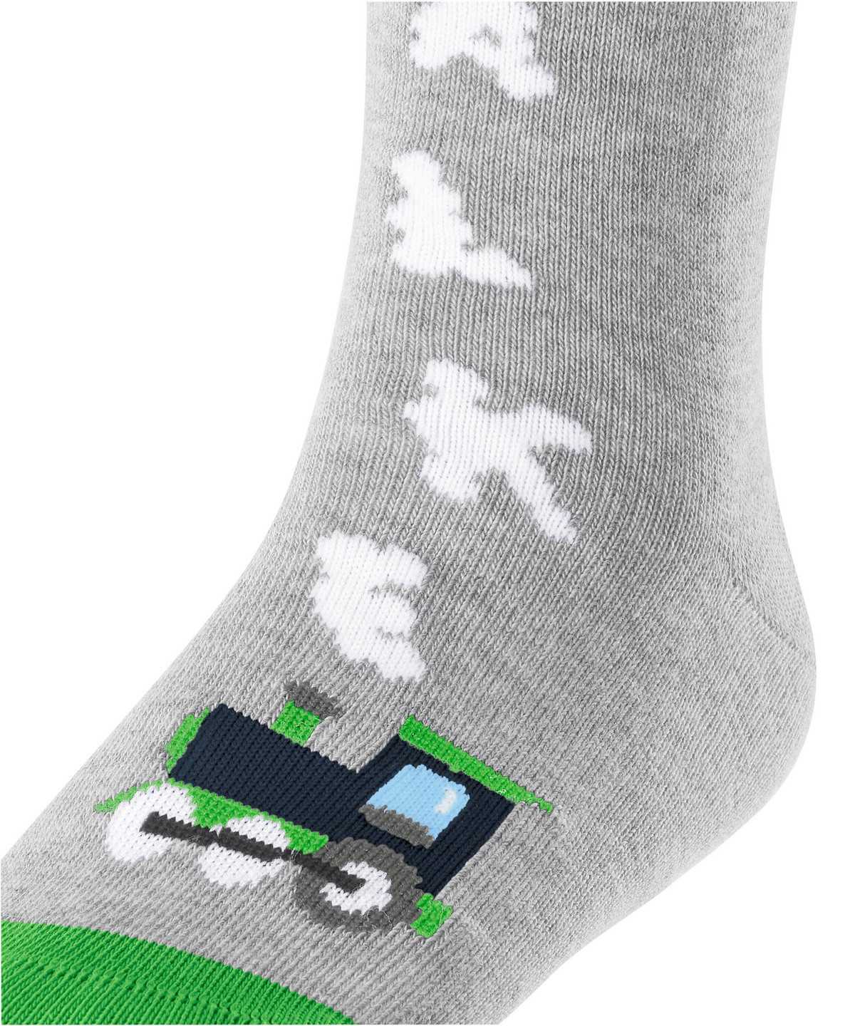 Falke Happy Locomotive Socks Lasten Sukat Harmaat | 51427XSGI