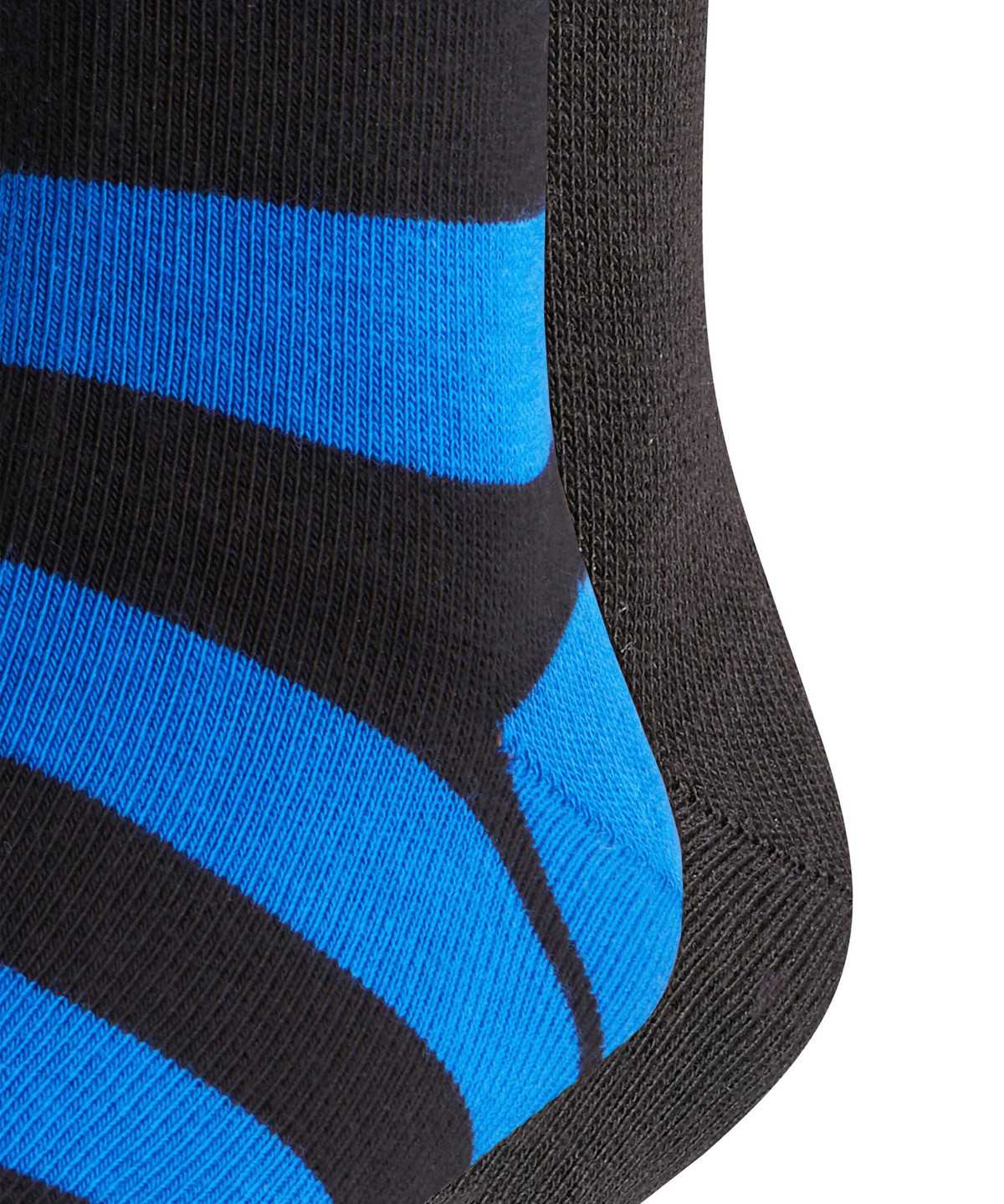 Falke Happy Stripe 2-Pack Socks Lasten Sukat Mustat | 58270EVQO