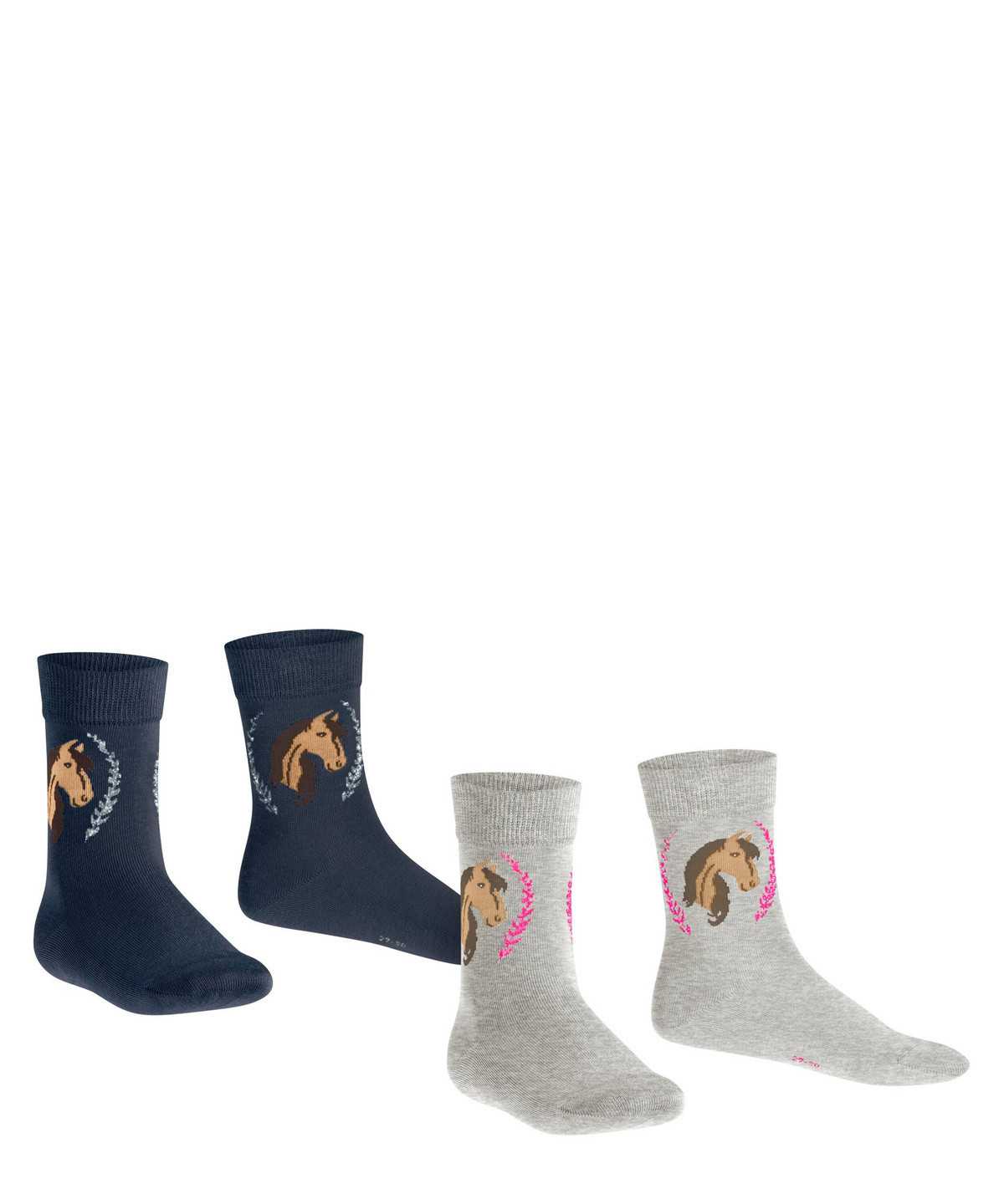 Falke Horse 2-Pack Socks Lasten Sukat Multicolored | 59037TNWC