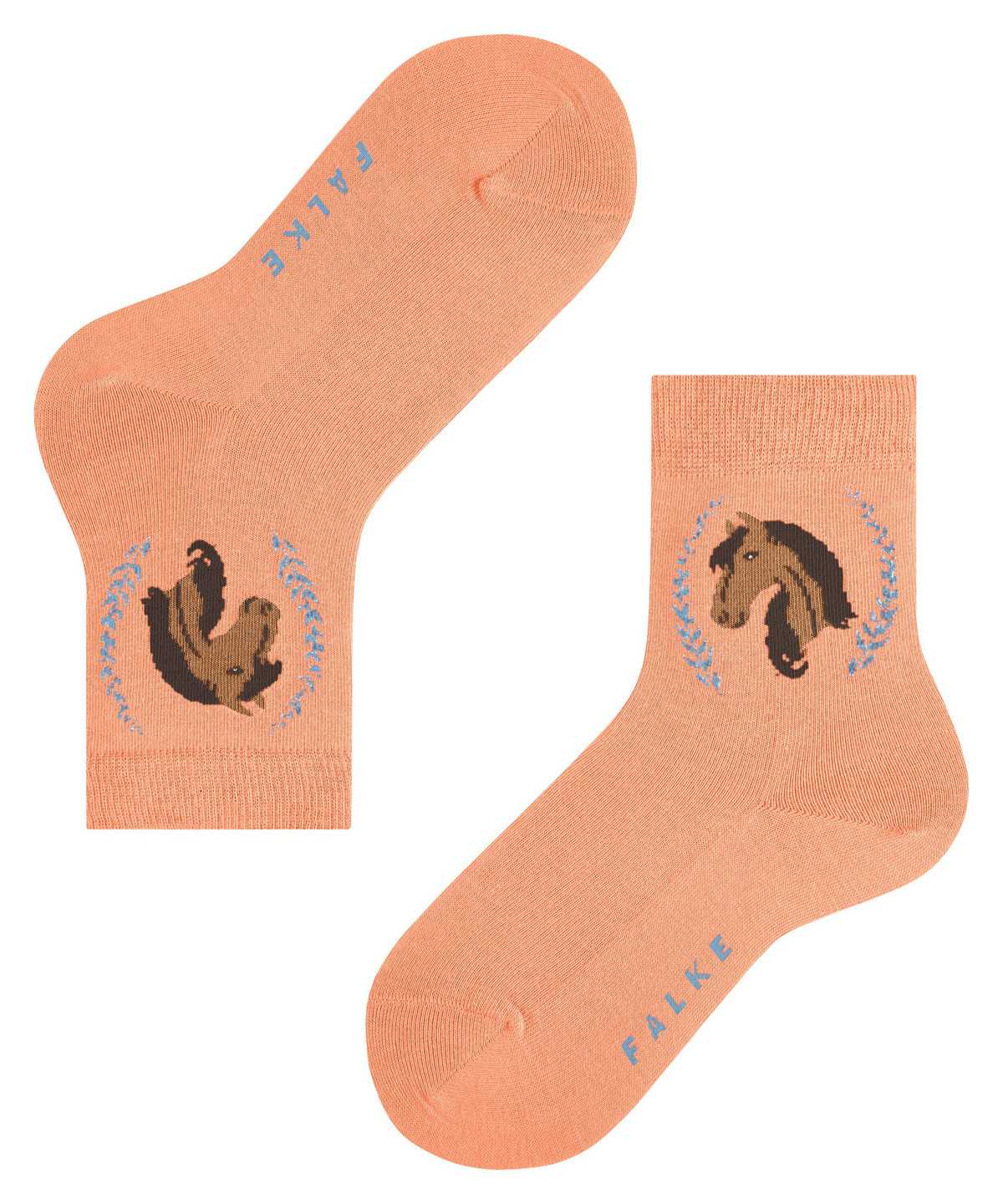 Falke Horse Socks Lasten Sukat Punainen | 59107XMTC