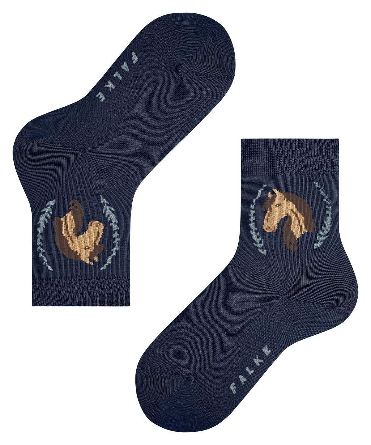 Falke Horse Socks Lasten Sukat Sininen | 63842WHJL