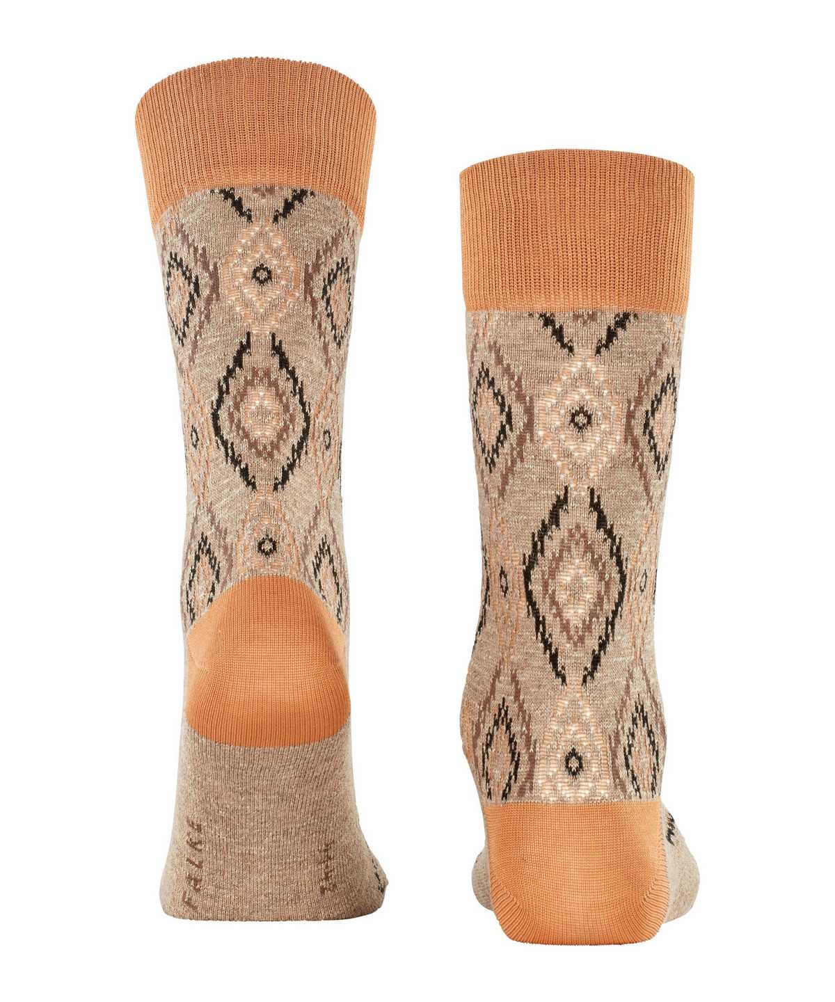 Falke Ikat Spell Socks Miesten Sukat Oranssi | 43592NUVX