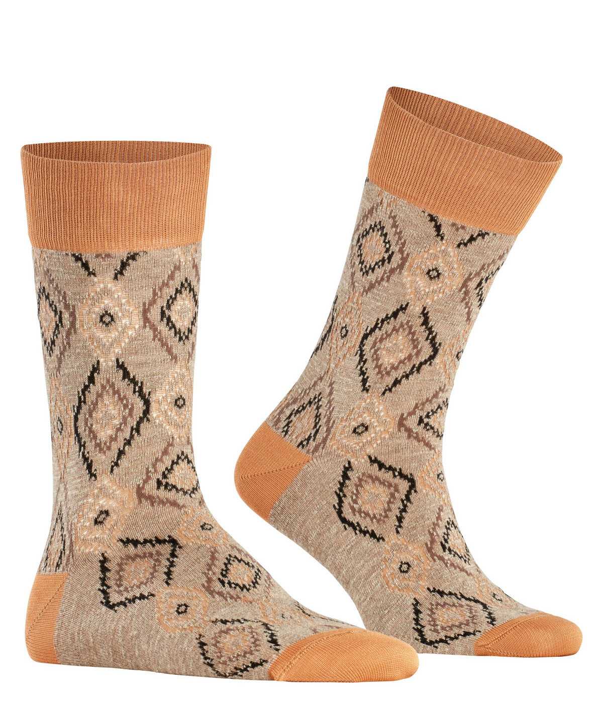 Falke Ikat Spell Socks Miesten Sukat Oranssi | 43592NUVX