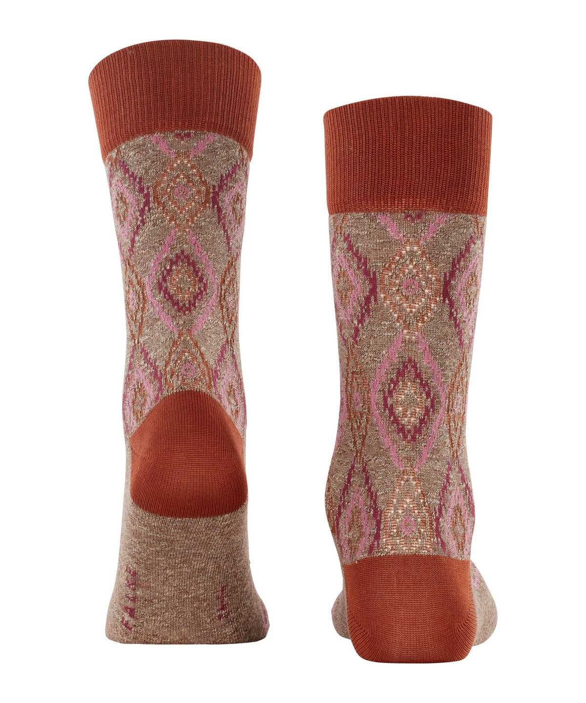 Falke Ikat Spell Socks Miesten Sukat Ruskea | 08297ZSGX