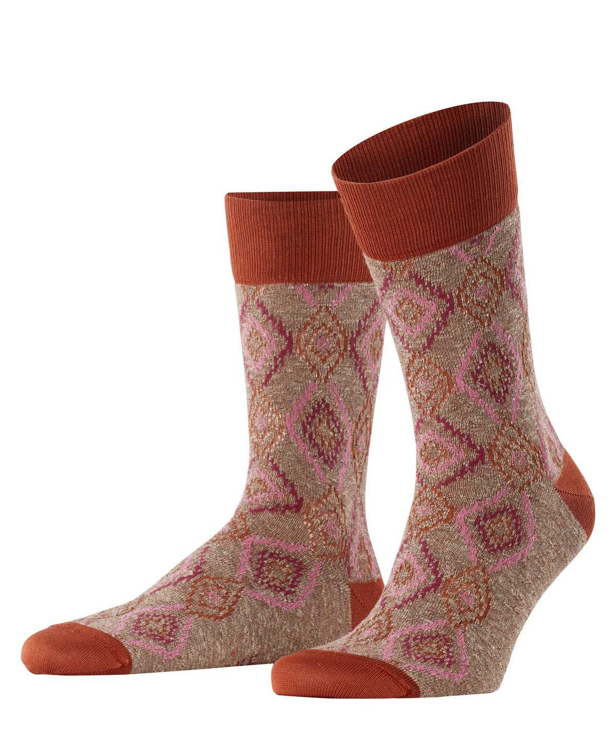 Falke Ikat Spell Socks Miesten Sukat Ruskea | 08297ZSGX