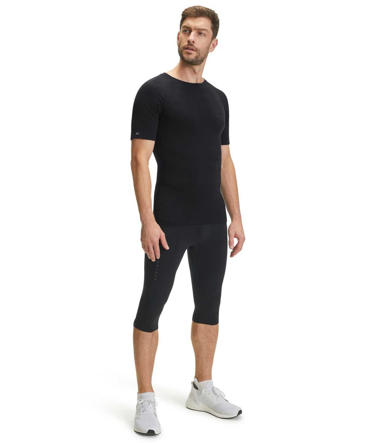 Falke Impulse Running T-Shirt Round-neck Health Miesten Lyhythihainen Paita Mustat | 35281YRCG