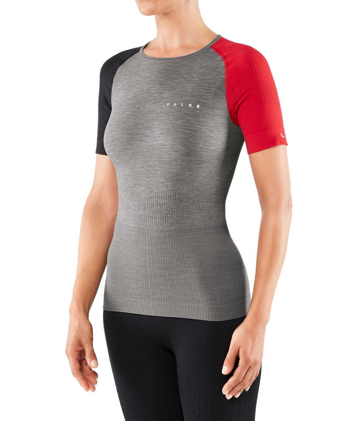 Falke Impulse Running T-Shirt Round-neck Naisten Lyhythihainen Paita Harmaat | 32476PADK